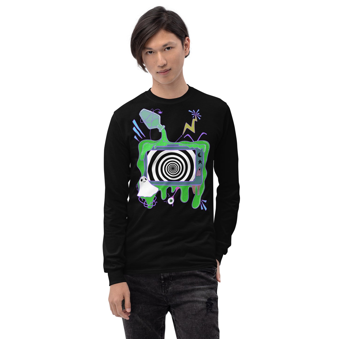 Spooky TV Long Sleeve Shirt