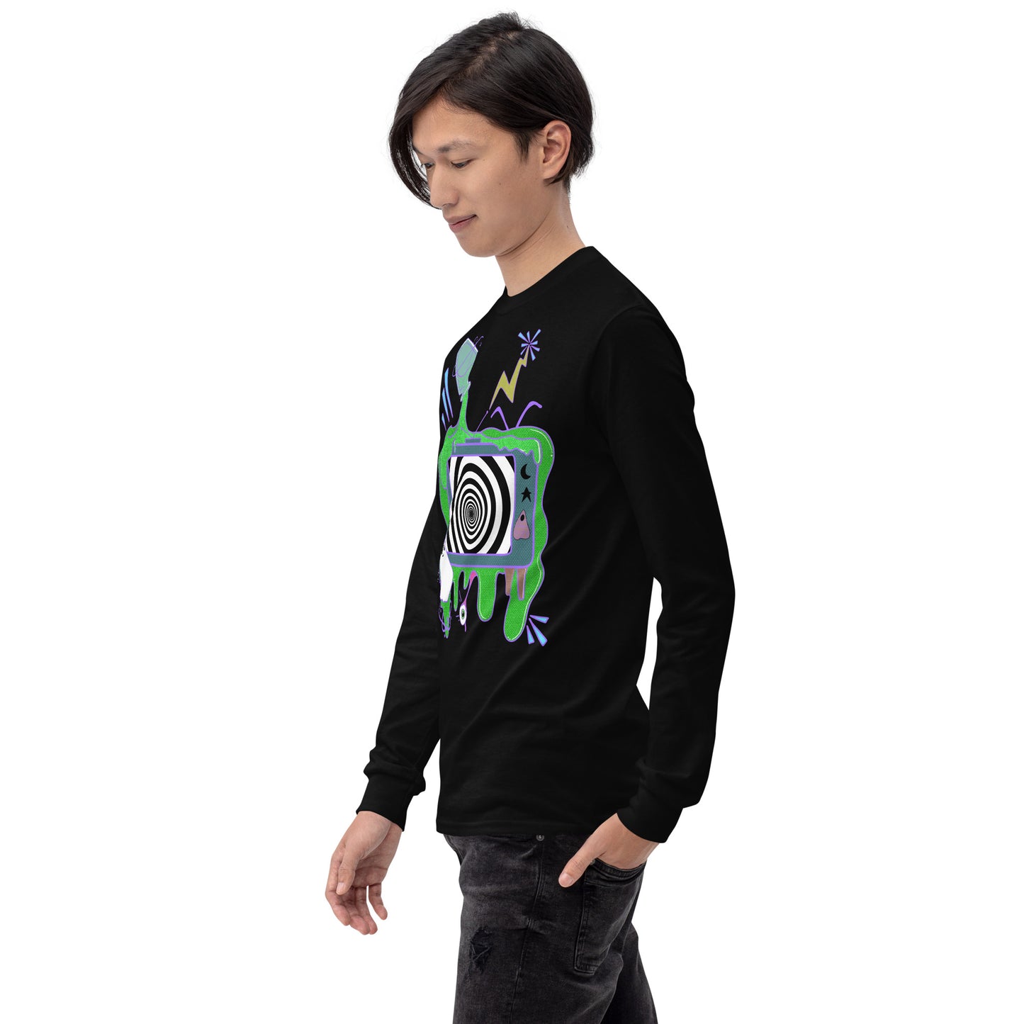 Spooky TV Long Sleeve Shirt