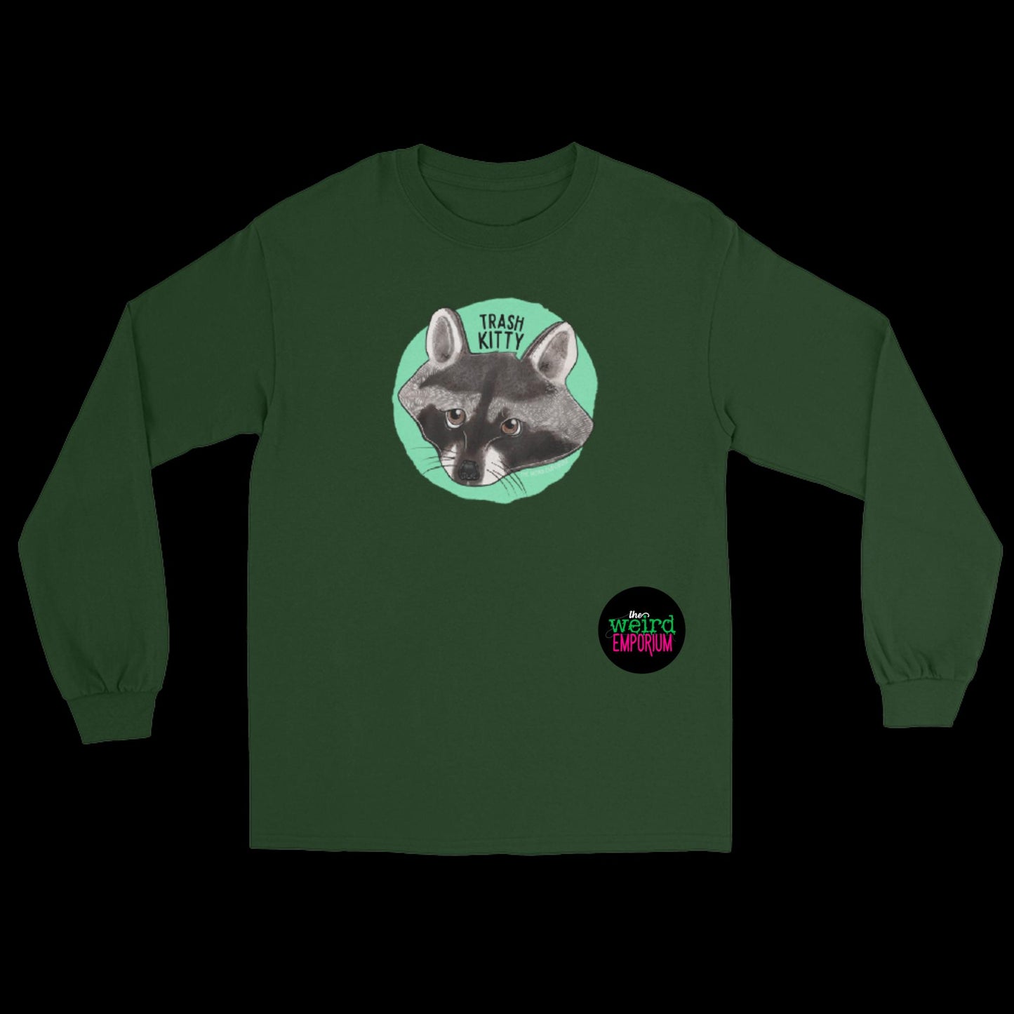 Trash Kitty Long Sleeve Shirt