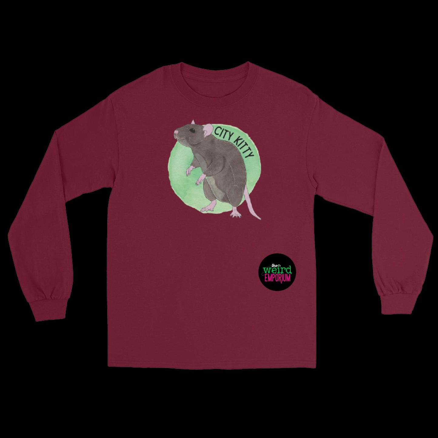 City Kitty Long Sleeve Shirt