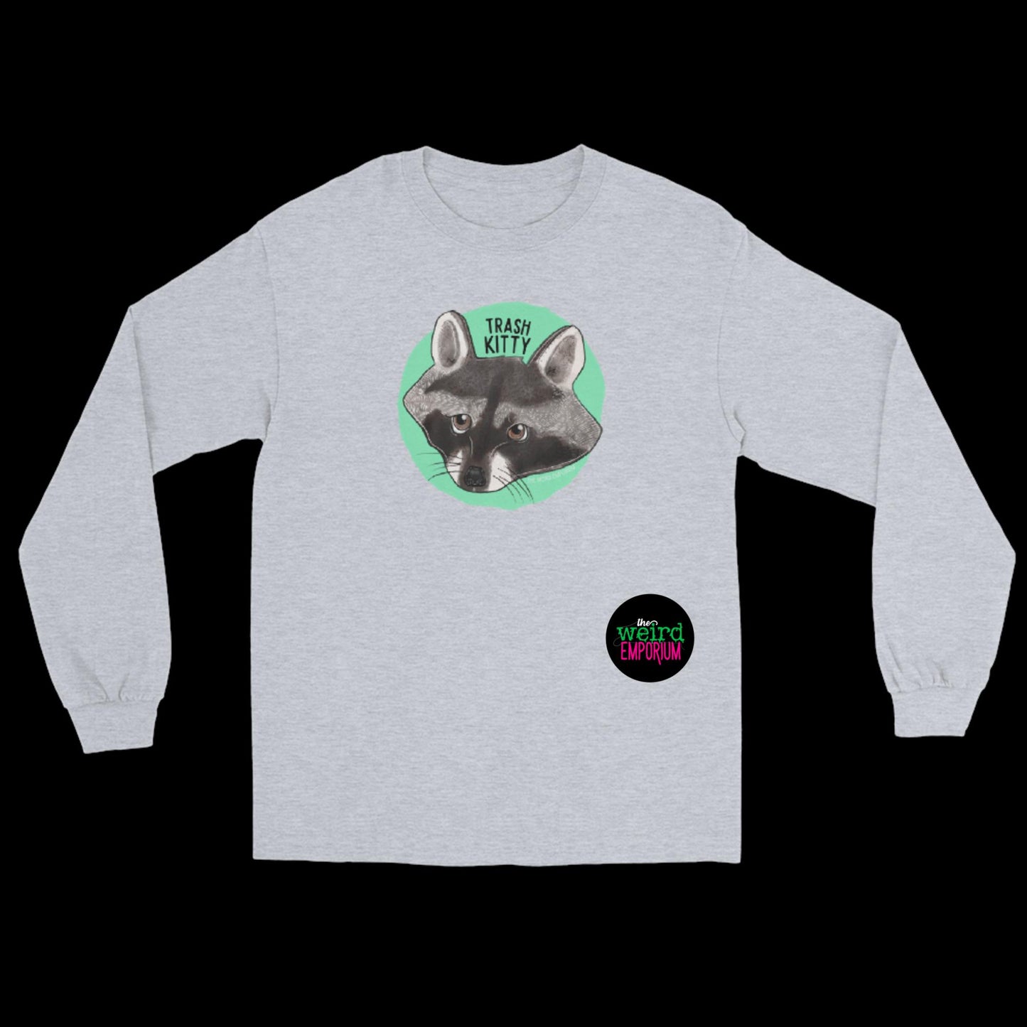 Trash Kitty Long Sleeve Shirt