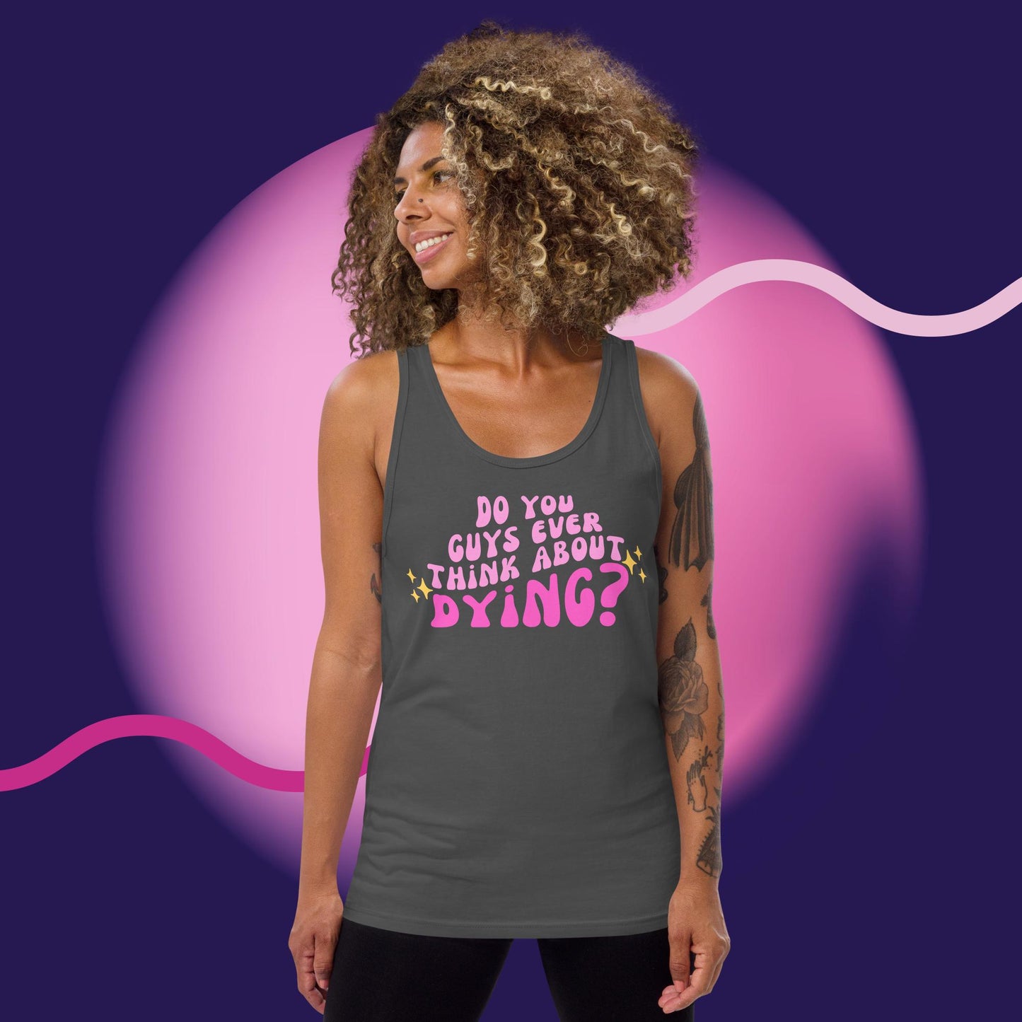 Do you ever think of dying Tank Top (Barbie Movie)
