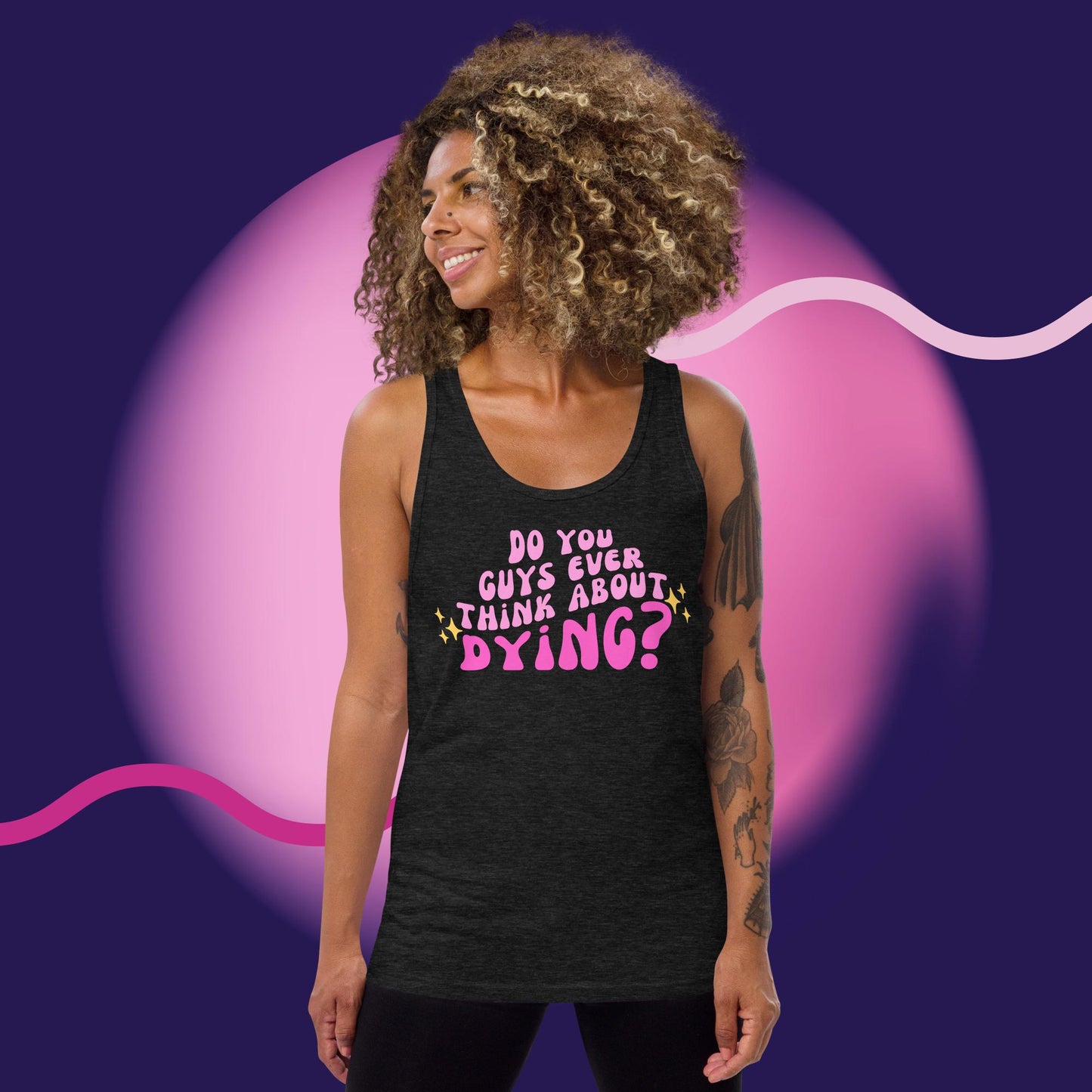 Do you ever think of dying Tank Top (Barbie Movie)