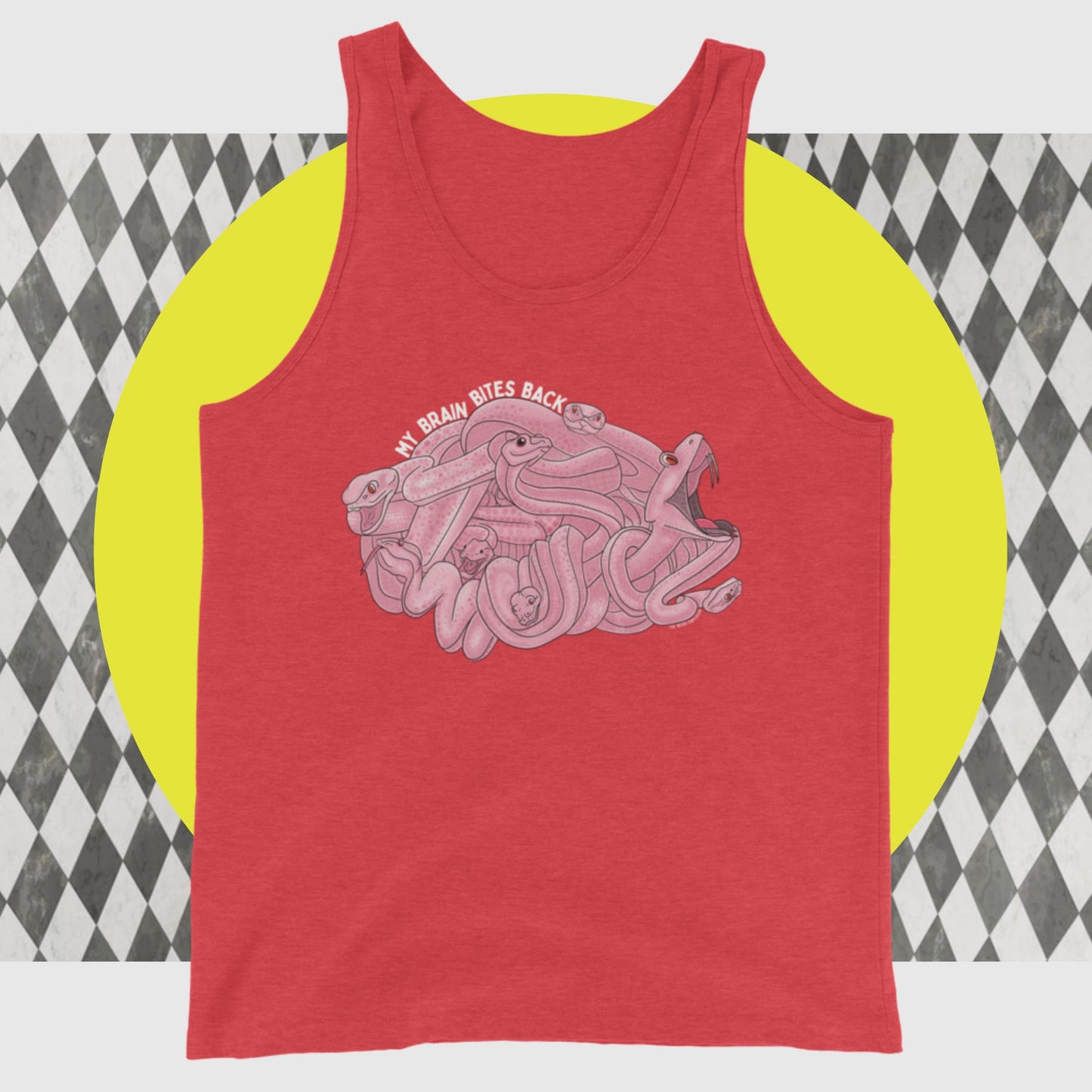 Snake Brain Tank Top