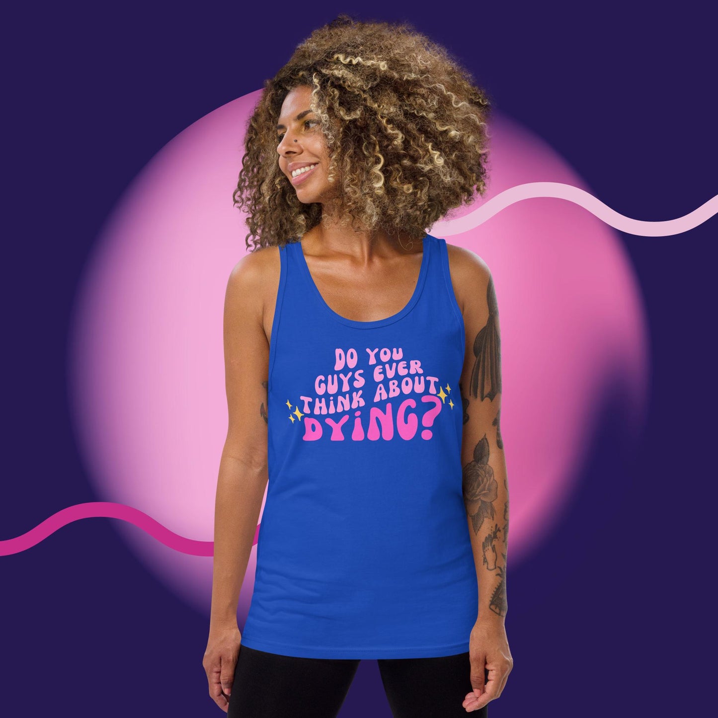 Do you ever think of dying Tank Top (Barbie Movie)