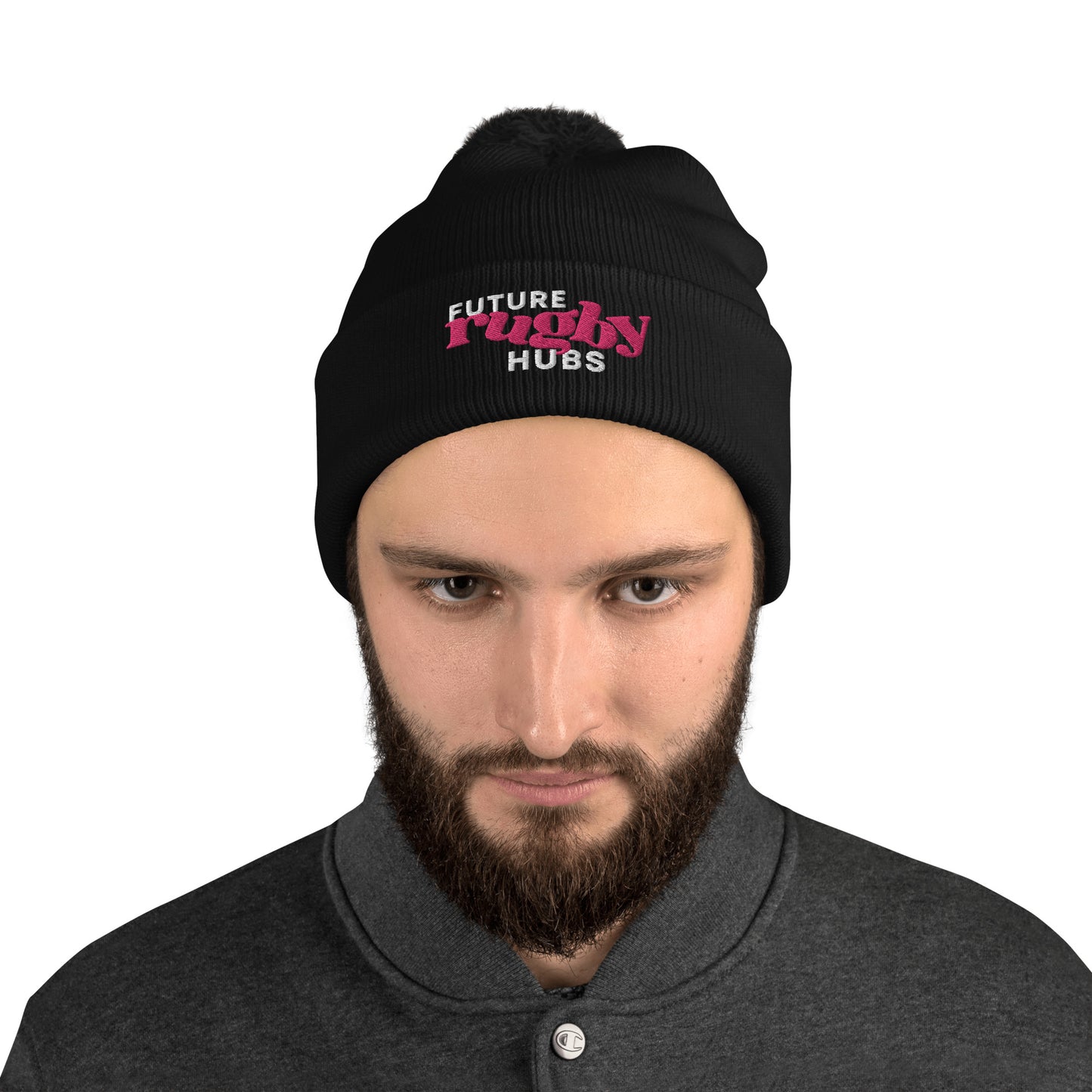 Future Rugby Hubs Pom-Pom Beanie
