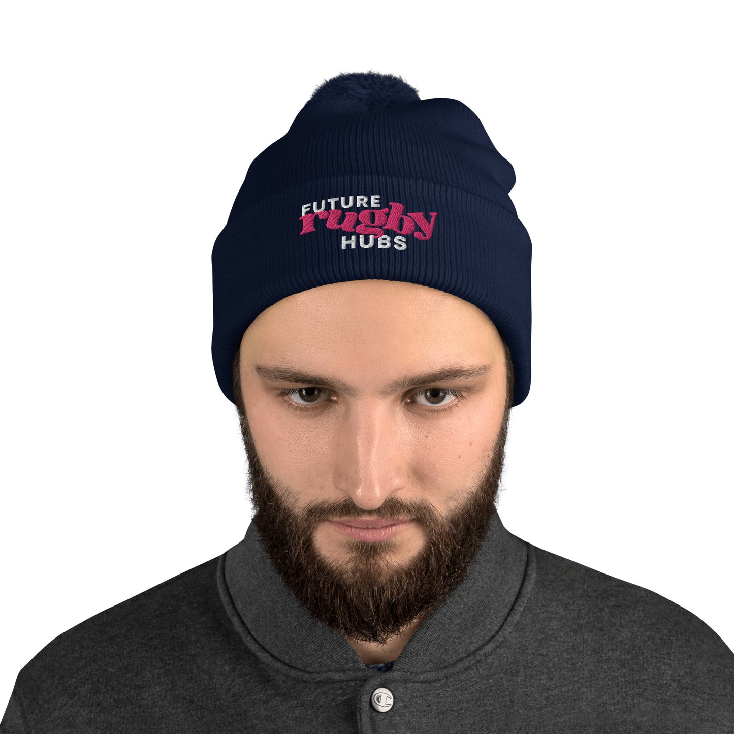 Future Rugby Hubs Pom-Pom Beanie