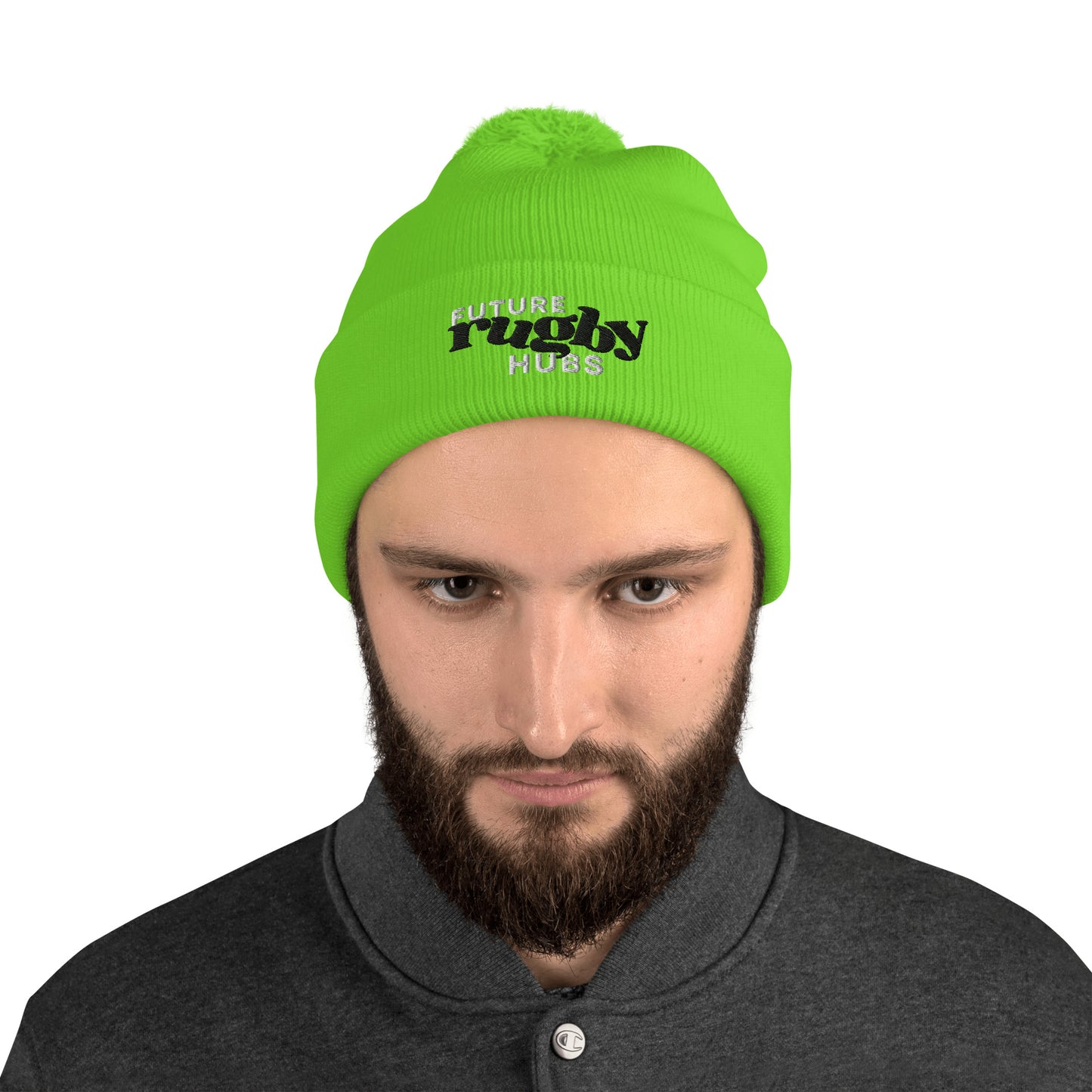 Future Rugby Hubs Pom-Pom Beanie