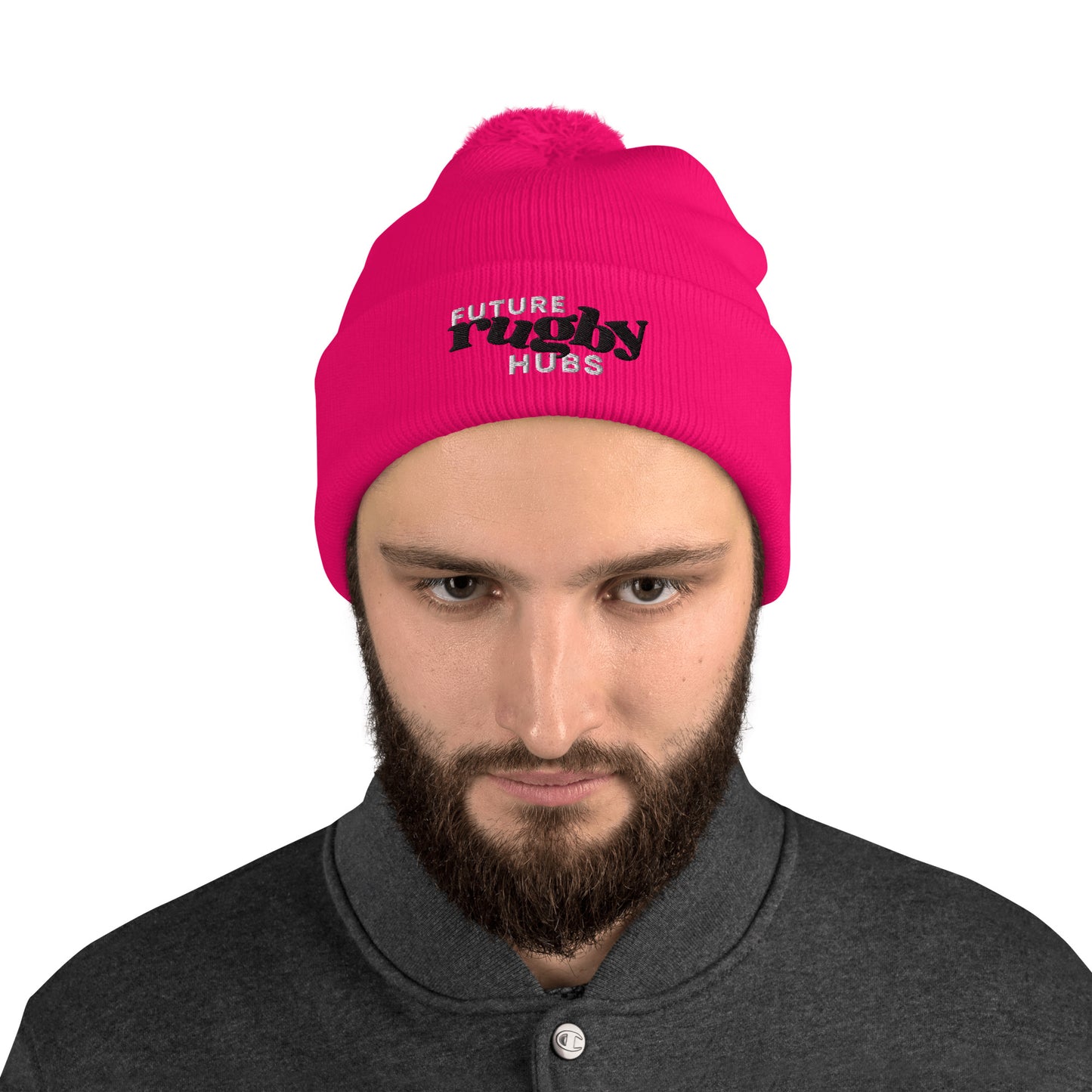 Future Rugby Hubs Pom-Pom Beanie