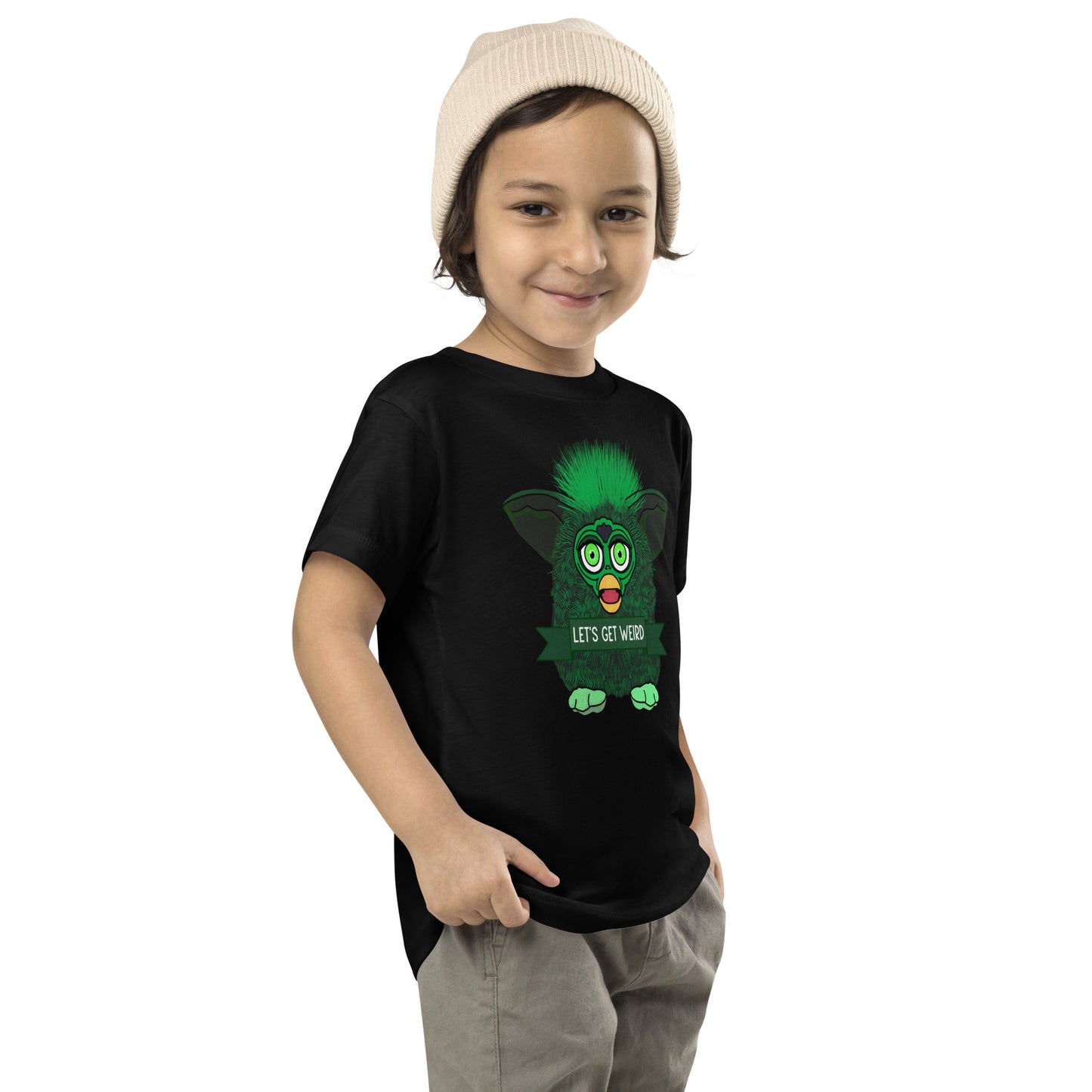 Furby - Let's Get Weird Toddler Short Sleeve Tee