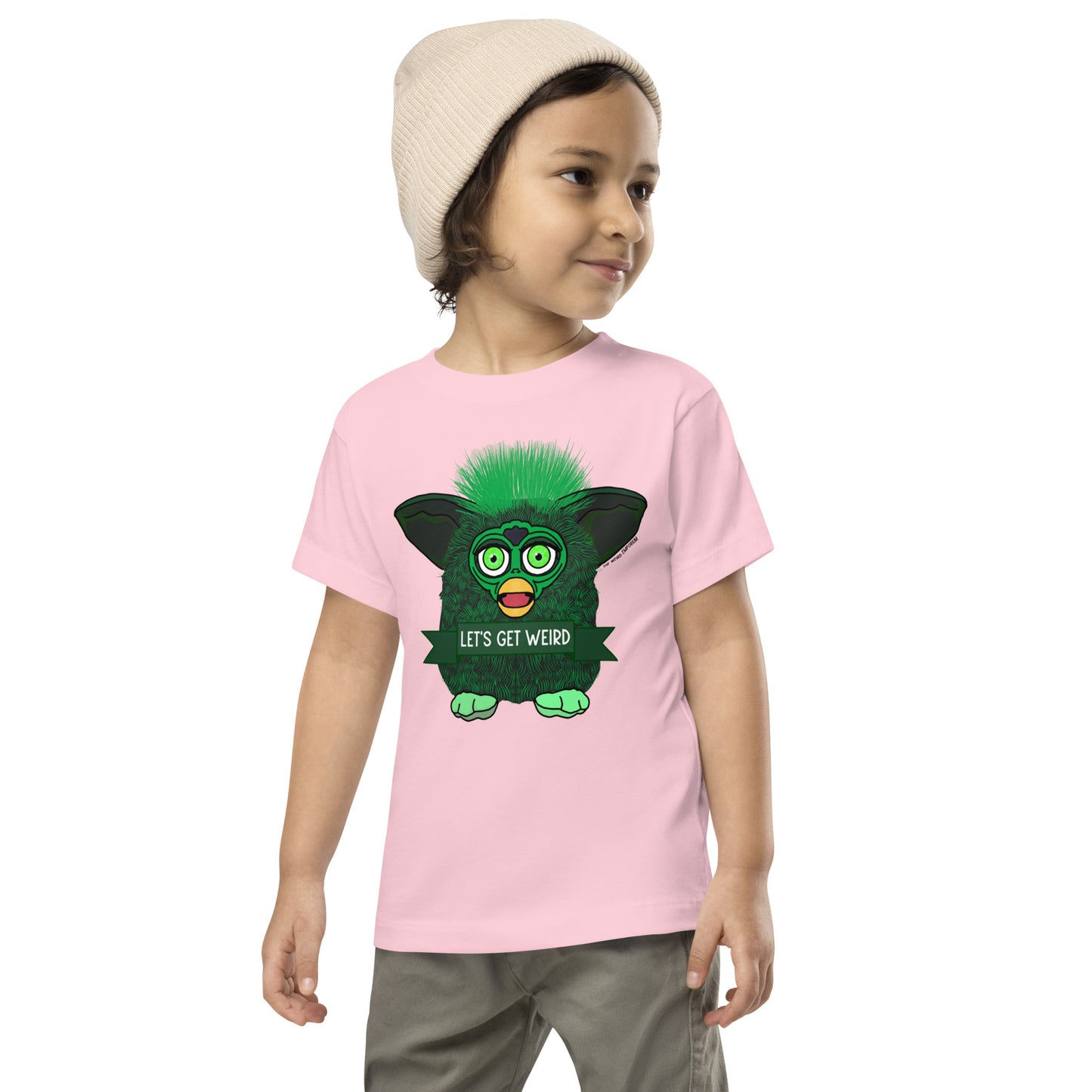 Furby - Let's Get Weird Toddler Short Sleeve Tee