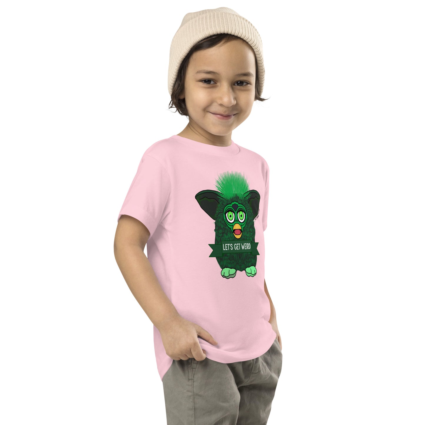 Furby - Let's Get Weird Toddler Short Sleeve Tee