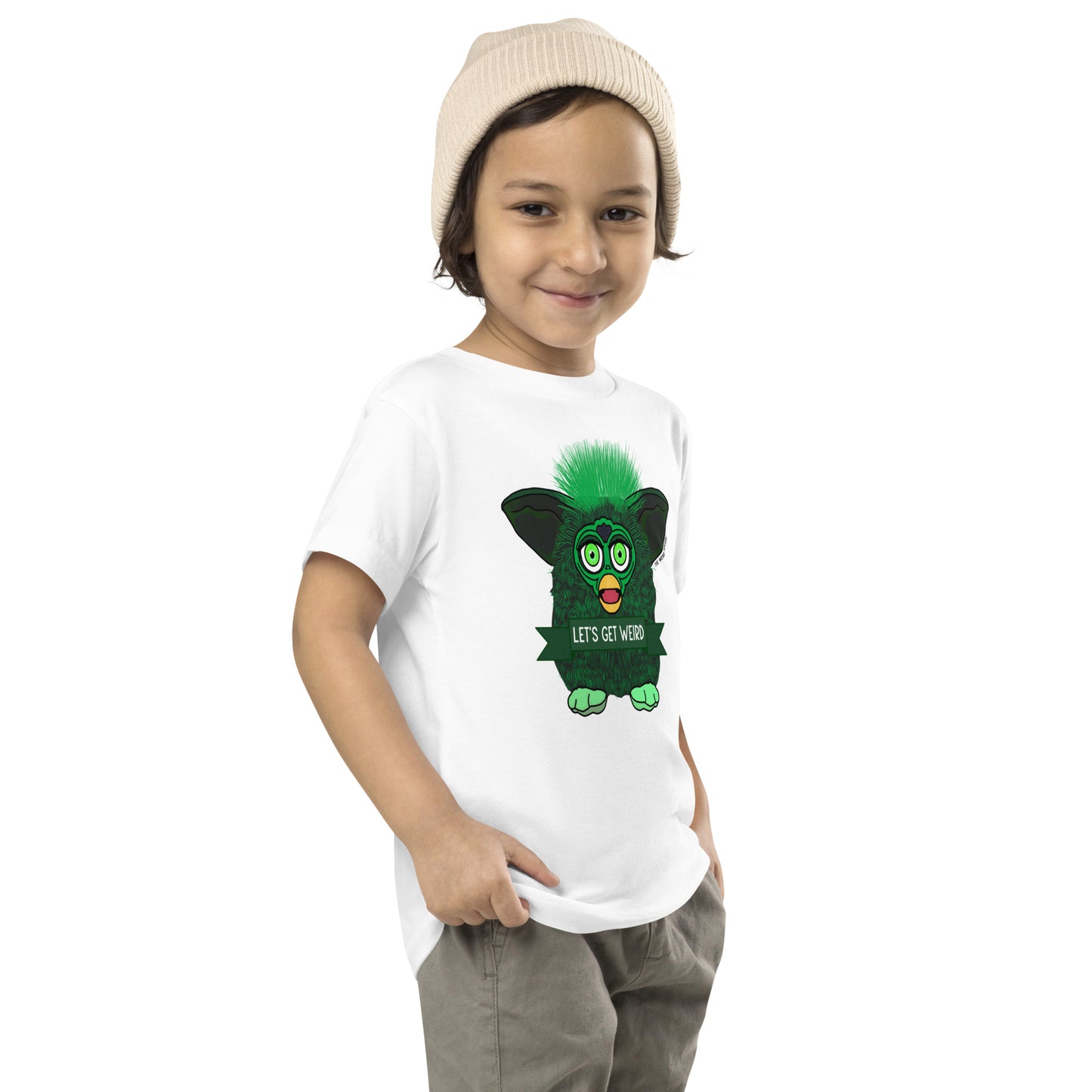 Furby - Let's Get Weird Toddler Short Sleeve Tee