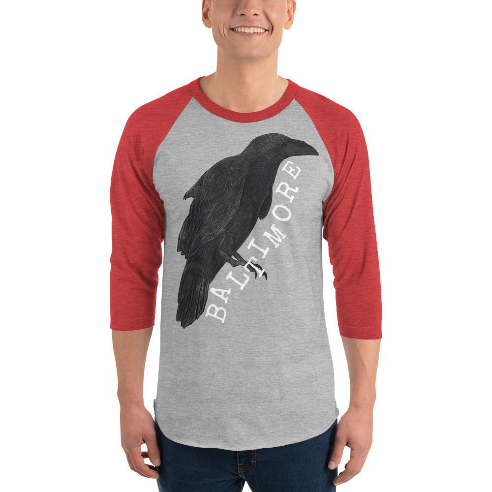 Ravens Baltimore Baseball Tee / Raglan