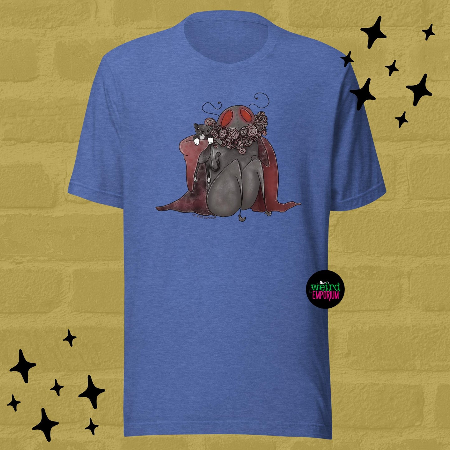 Mothman & Cat Tshirt