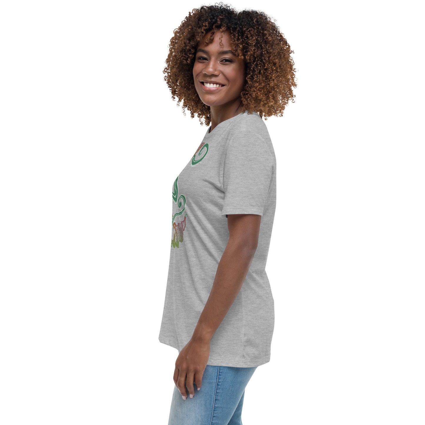 Earthy Mushroom Magic Women's Relaxed T-Shirt