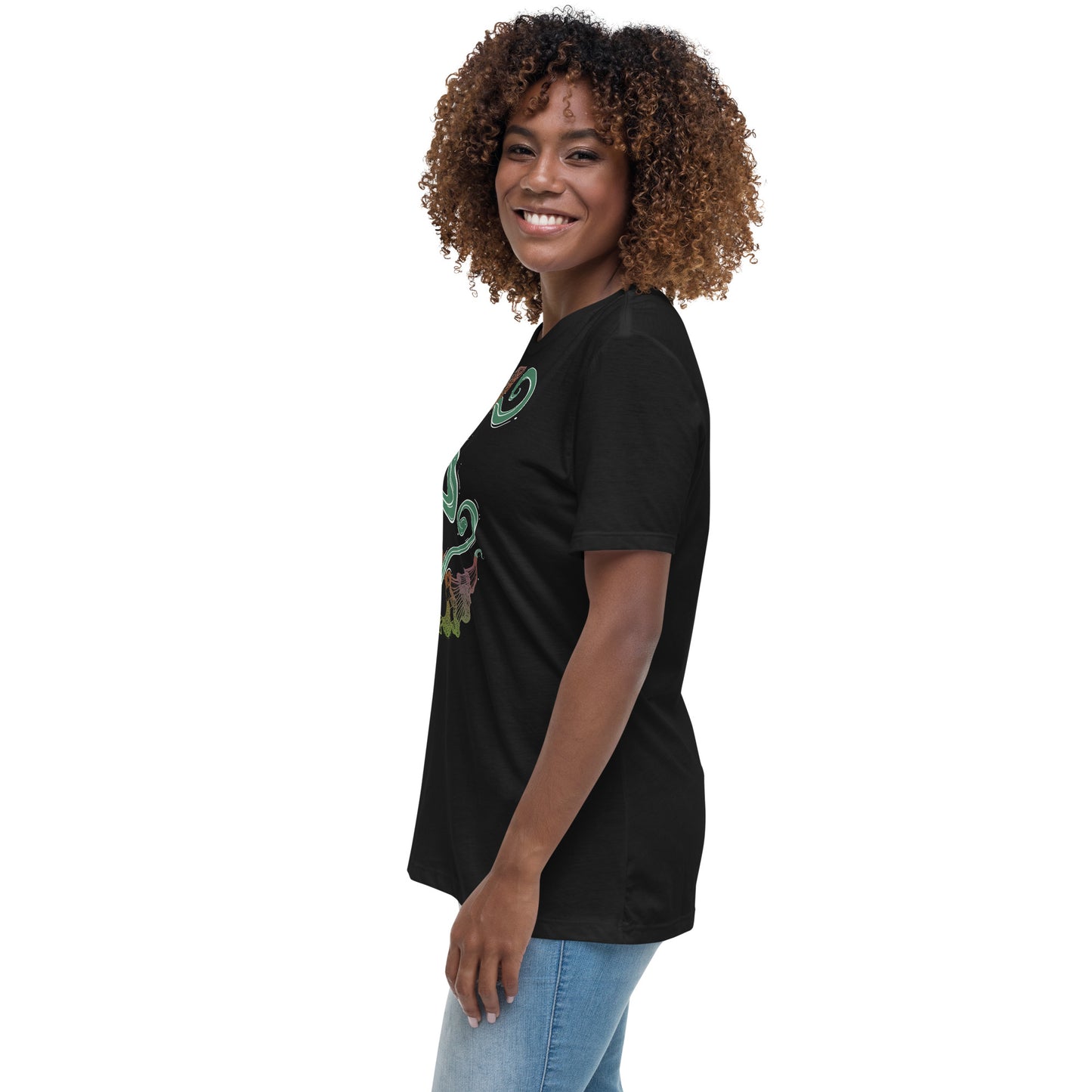 Earthy Mushroom Magic Women's Relaxed T-Shirt