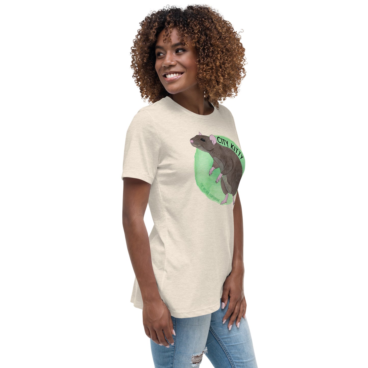 City Kitty T-Shirt (Women's Relaxed T-Shirt)