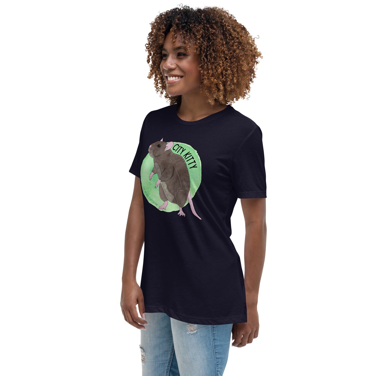 City Kitty T-Shirt (Women's Relaxed T-Shirt)