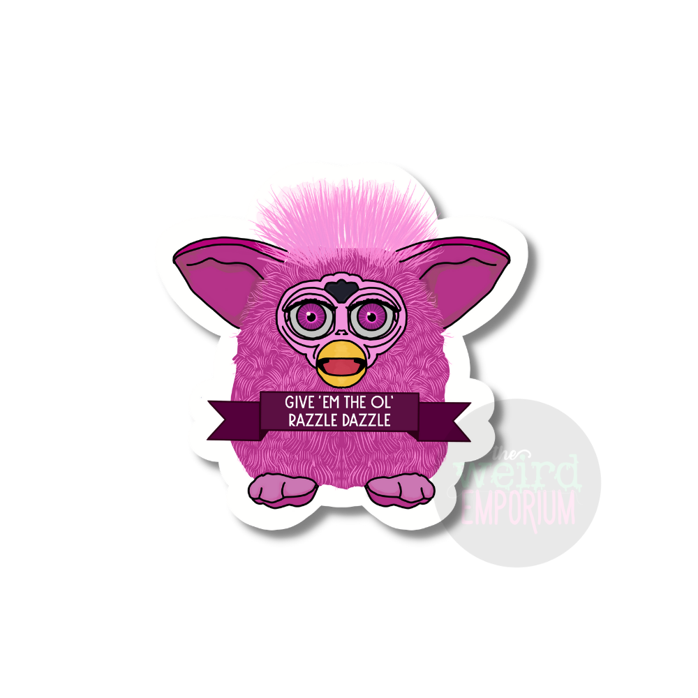 Furby - Razzle Dazzle sticker