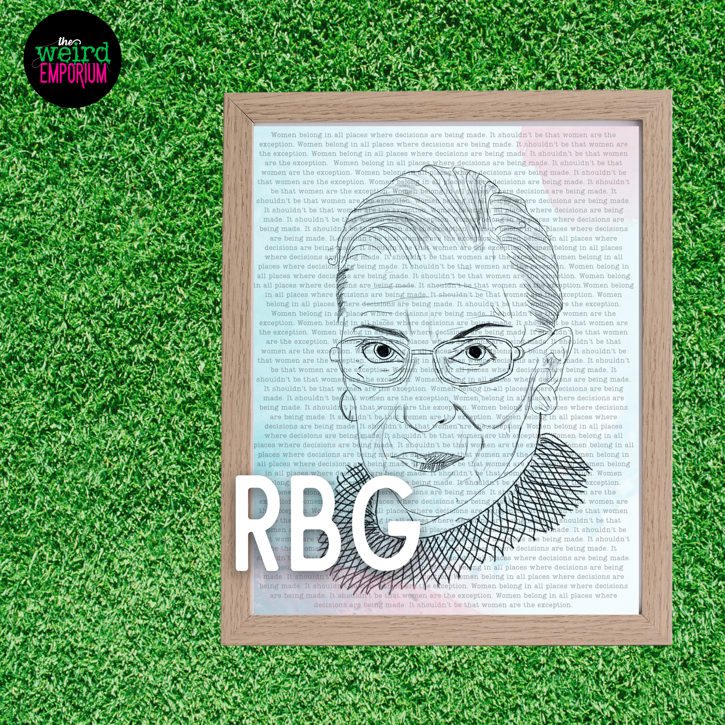 Ruth Bader Ginsburg (RBG) Print