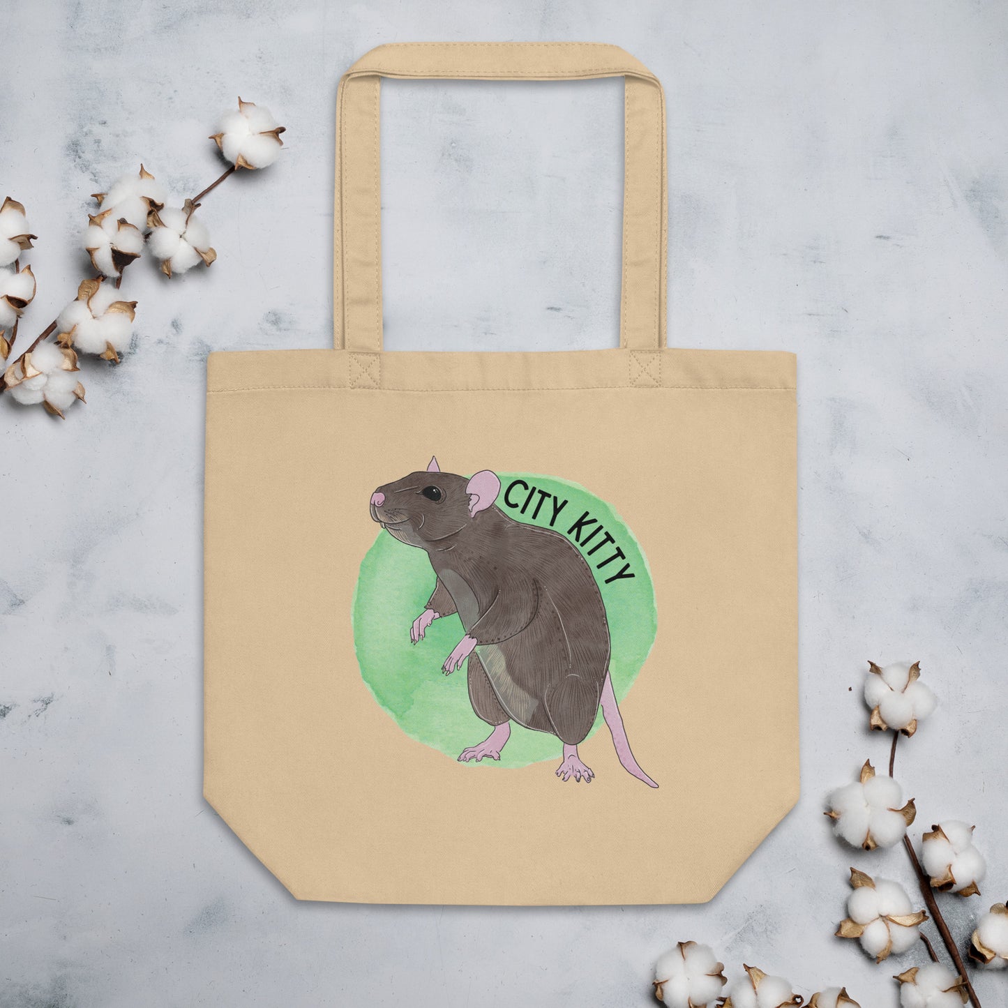 City Kitty Tote Bag