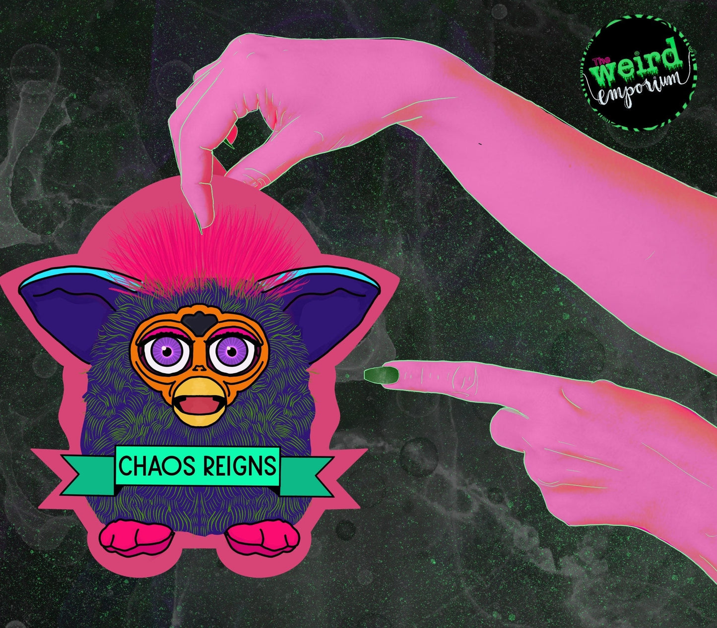Furby - Chaos Reigns Sticker