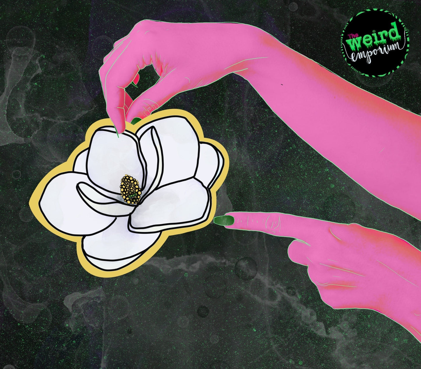 Magnolia Sticker