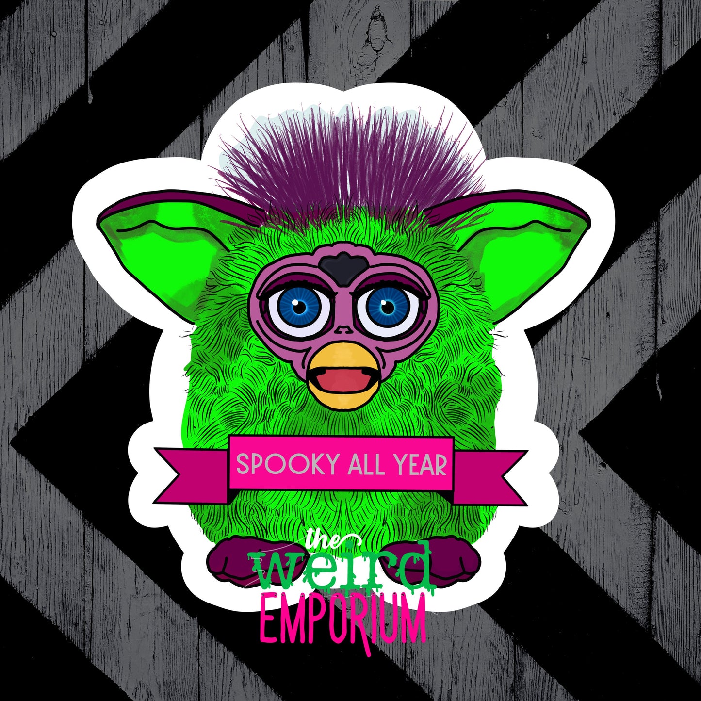 Furby - Spooky All Year Sticker