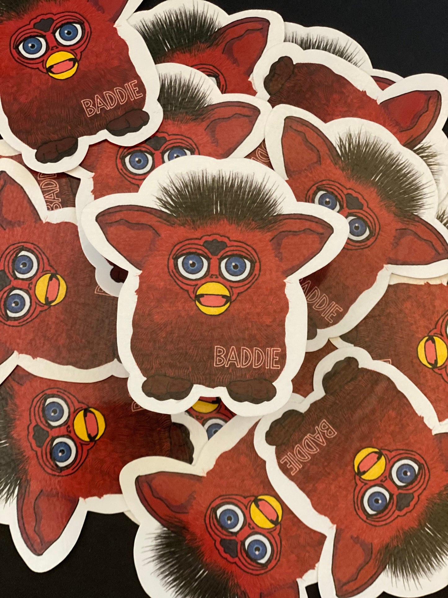 Furby - Baddie Sticker