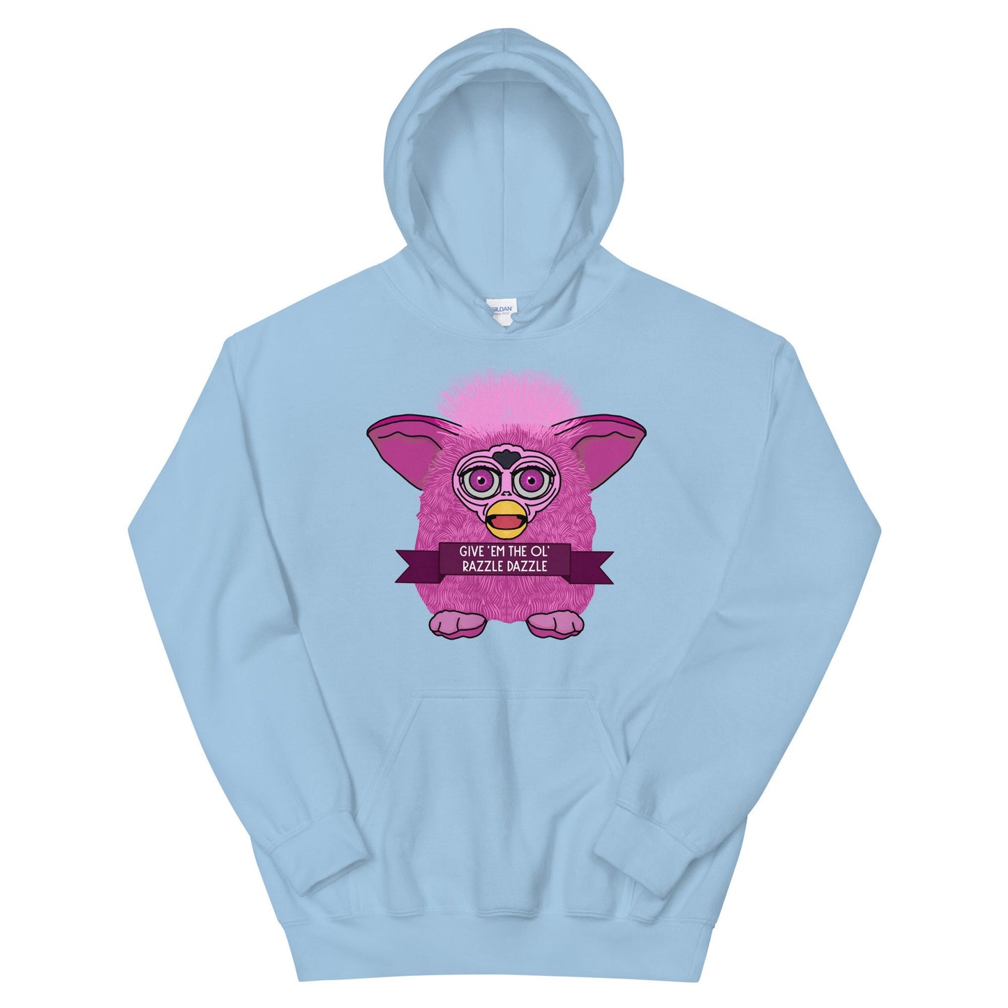 Furby toy, Furby hoodie, Furby Face, Chicago Tee, Razzle Dazzle, the weird emporium