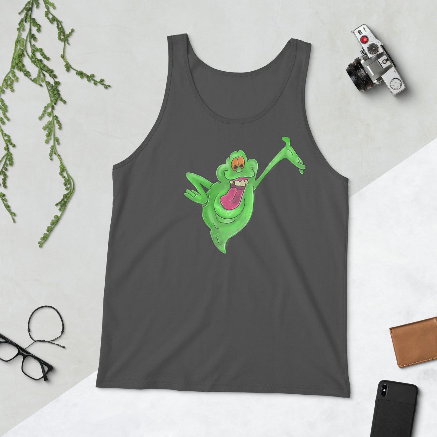 Ghostbusters Slimer tank Top