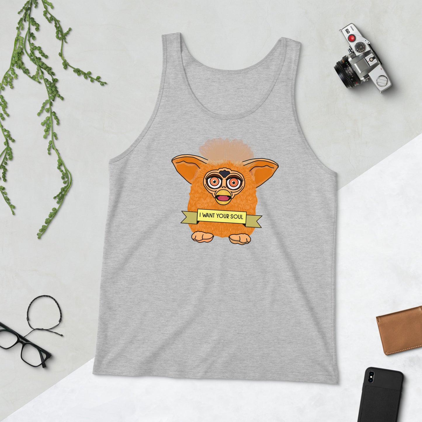 I want your soul Furby Tank