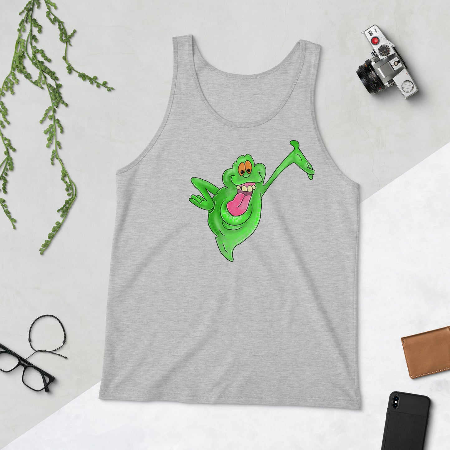 Ghostbusters Slimer tank Top