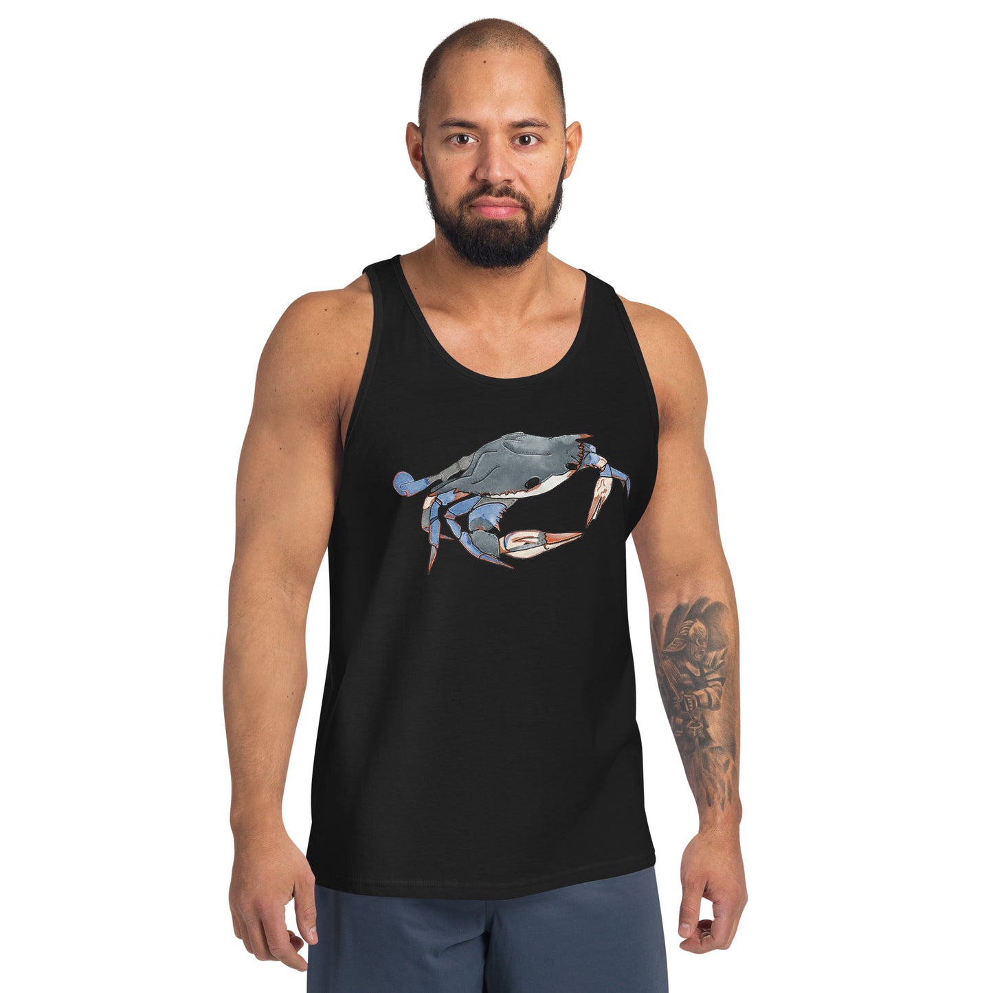 Blue Crab Tank Top