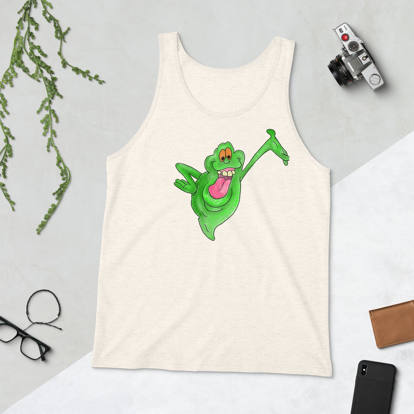 Ghostbusters Slimer tank Top