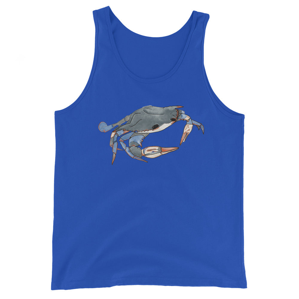 Blue Crab Tank Top
