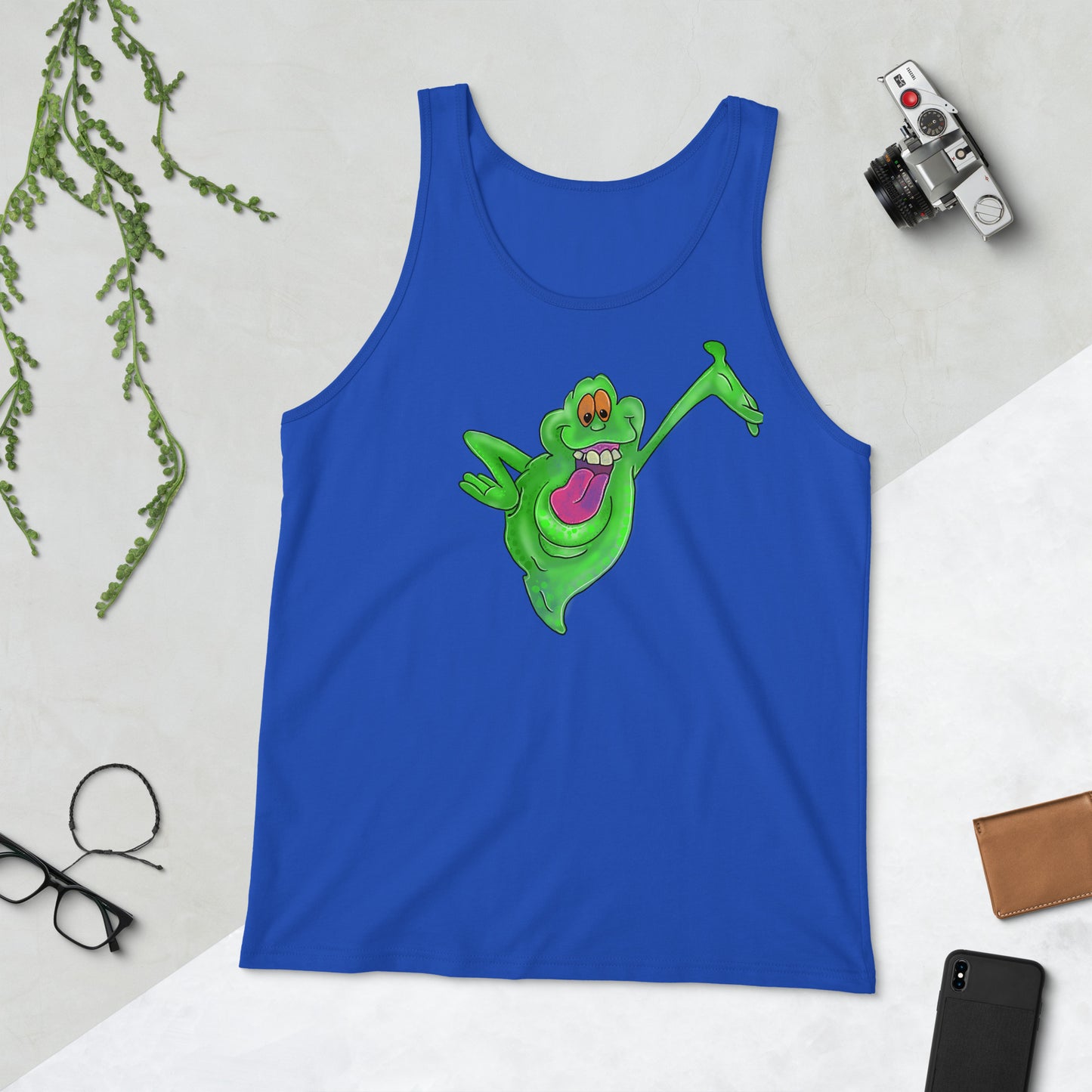 Ghostbusters Slimer tank Top