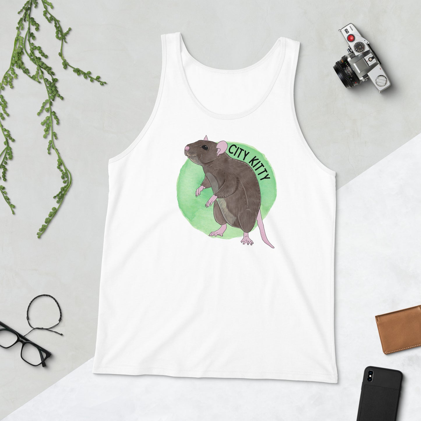 City Kitty Tank Top
