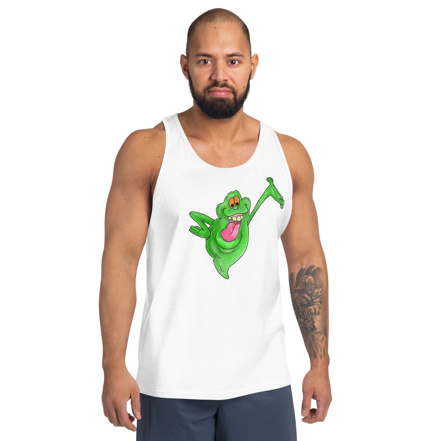Ghostbusters Slimer tank Top