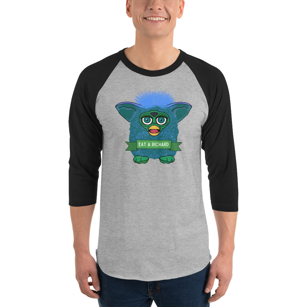 Furby - Eat a Richard Baseball Tee / Raglan