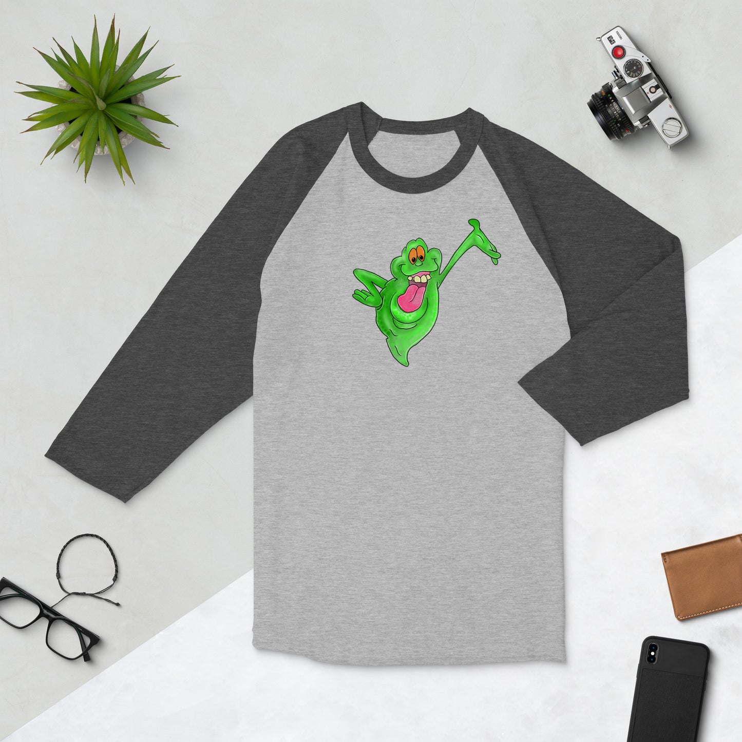 Slimer Baseball Tee / Raglan