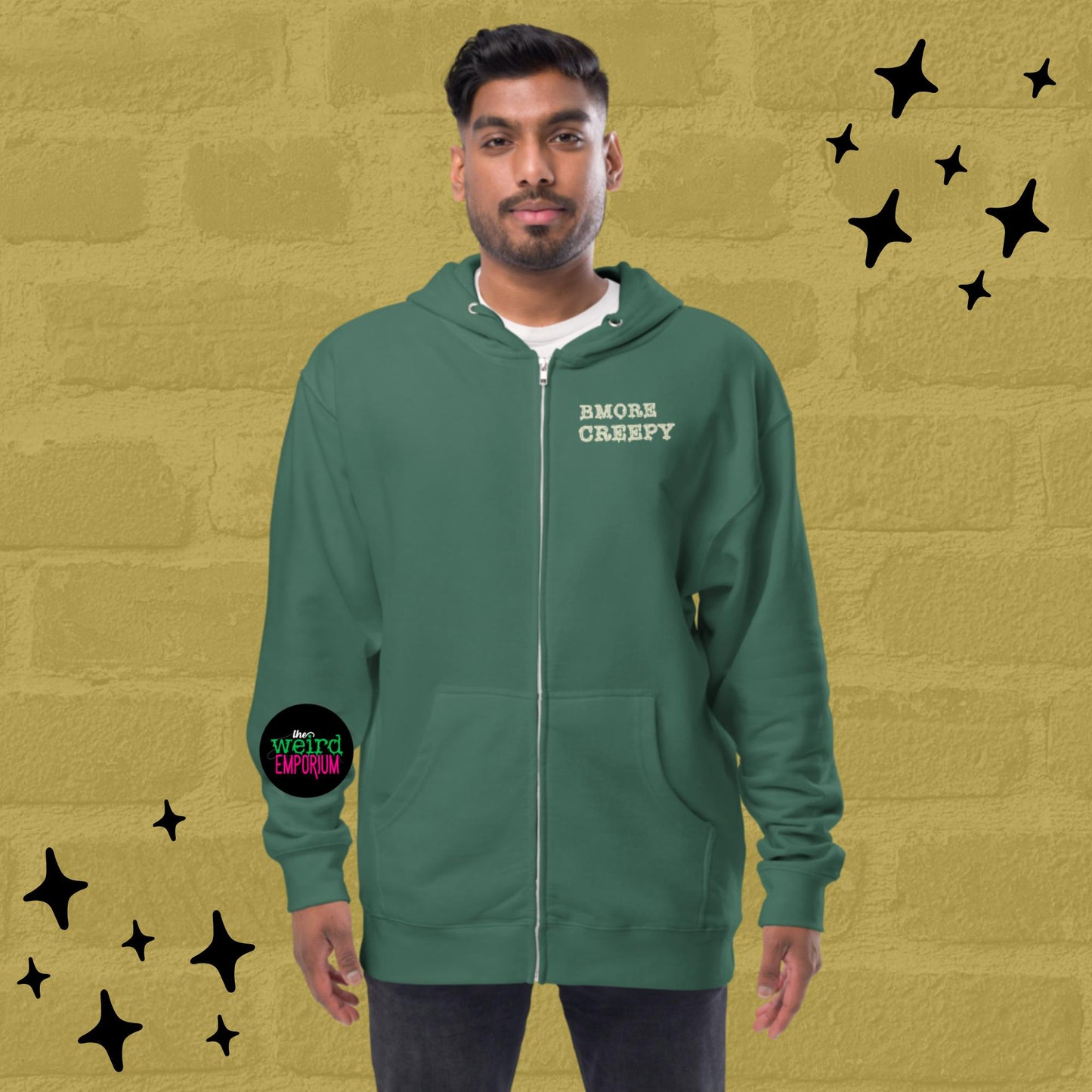 Bmore Creepy Zip up Hoodie