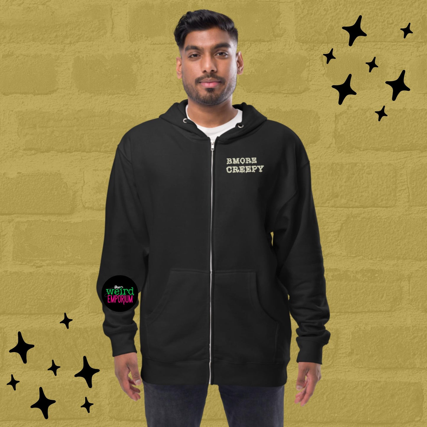 Bmore Creepy Zip up Hoodie
