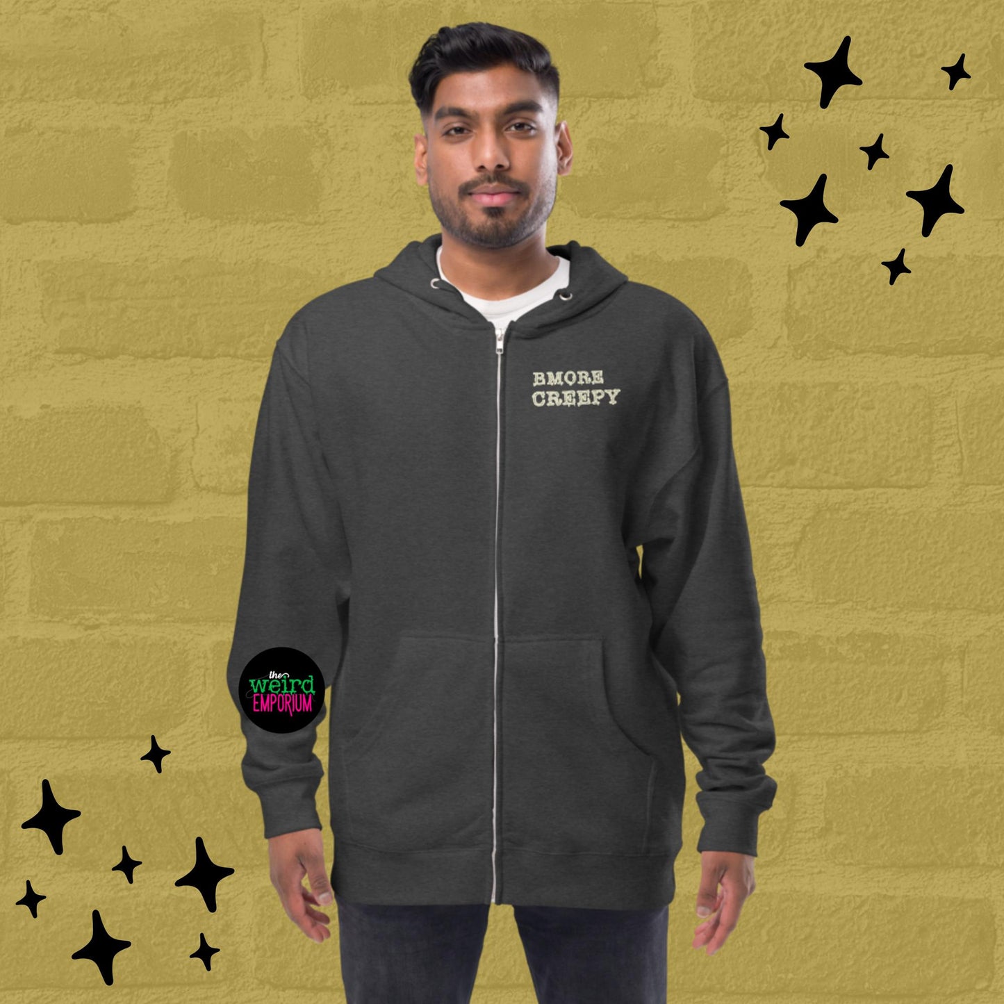 Bmore Creepy Zip up Hoodie
