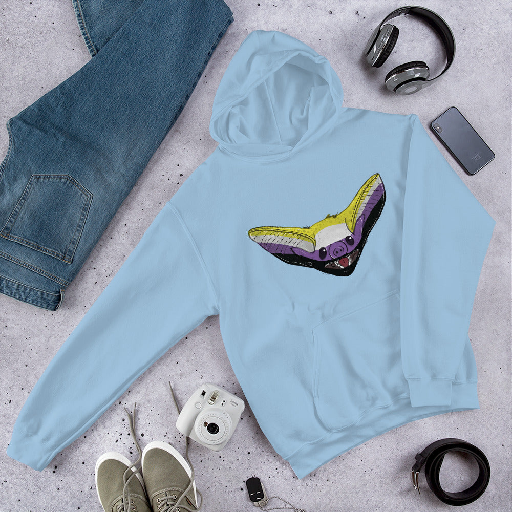 Non-Binary Bat Hoodie