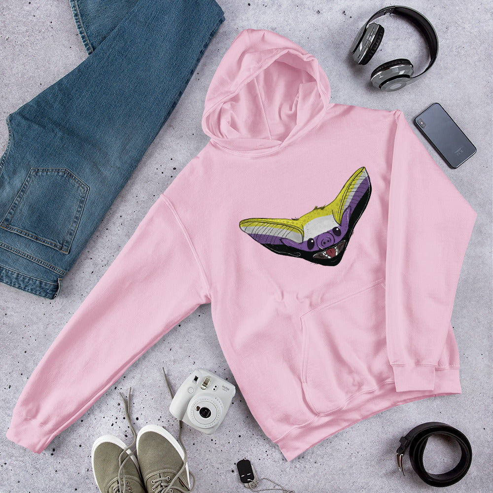 Non-Binary Bat Hoodie