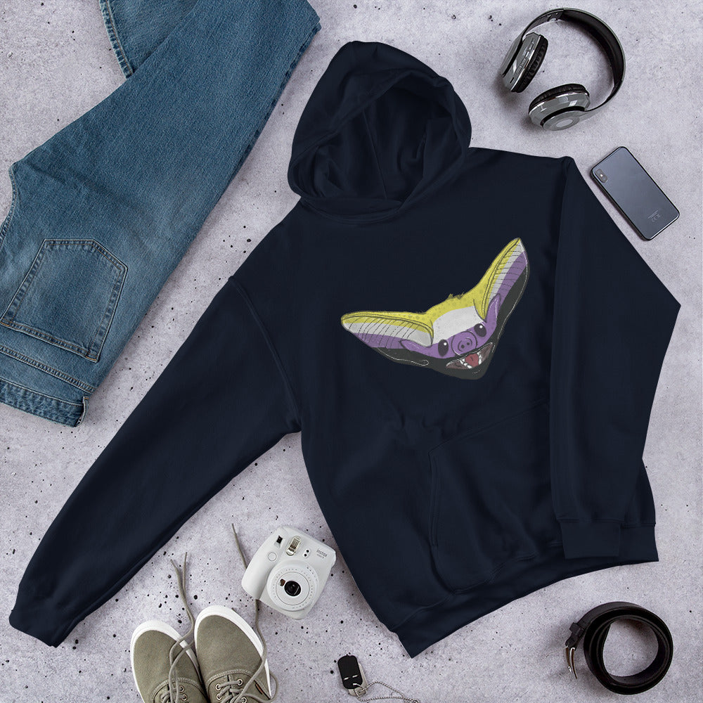 Non-Binary Bat Hoodie