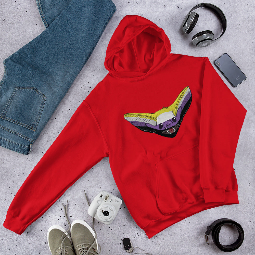 Non-Binary Bat Hoodie