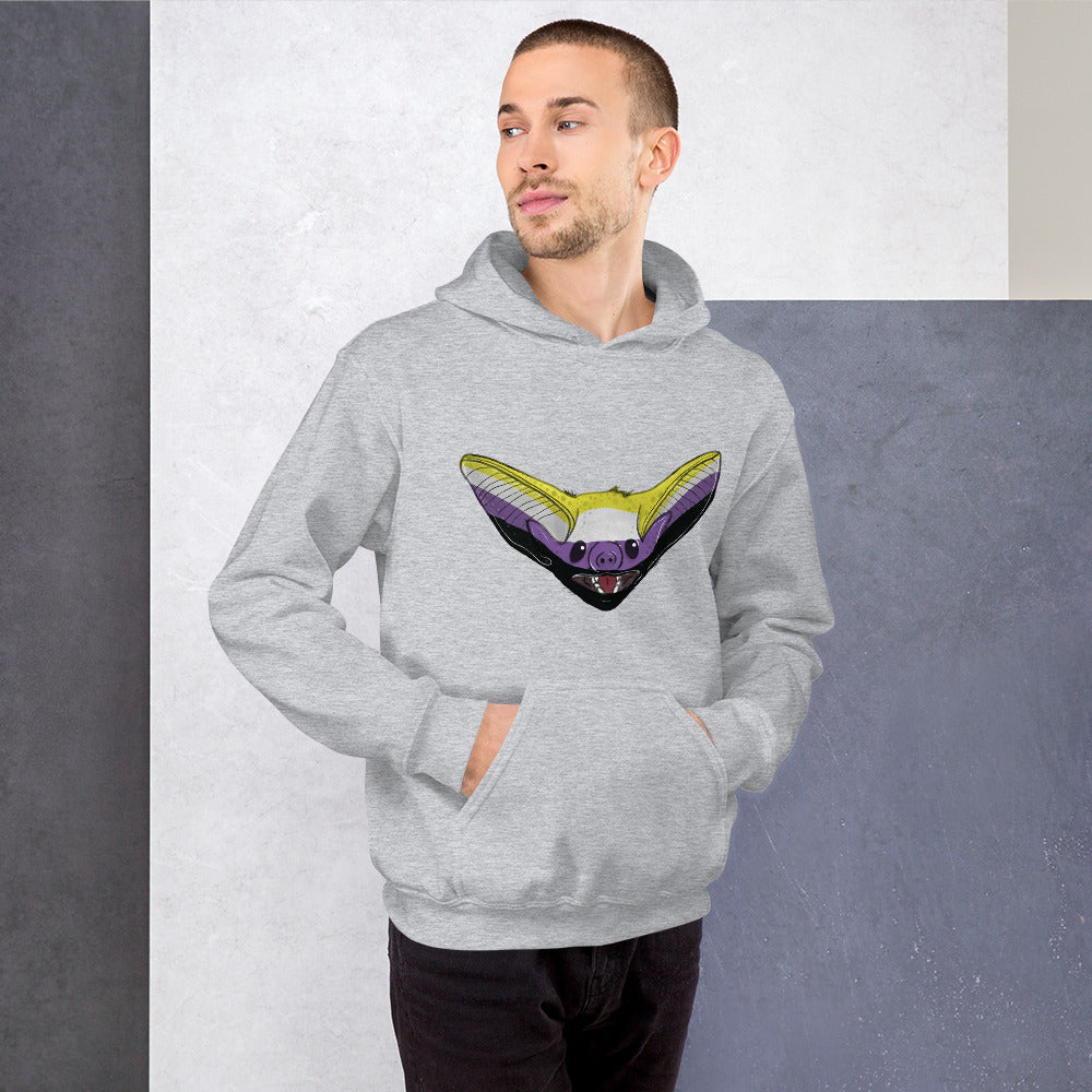 Non-Binary Bat Hoodie